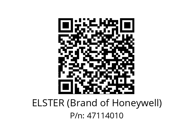  QA 400Z100-160 ELSTER (Brand of Honeywell) 47114010