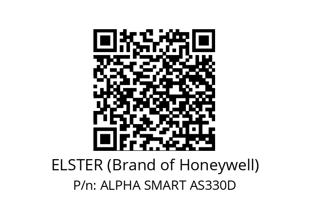   ELSTER (Brand of Honeywell) ALPHA SMART AS330D