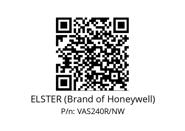   ELSTER (Brand of Honeywell) VAS240R/NW