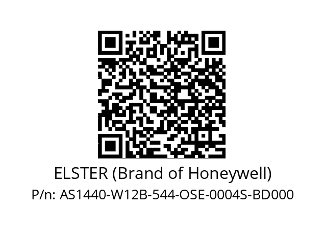   ELSTER (Brand of Honeywell) AS1440-W12B-544-OSE-0004S-BD000