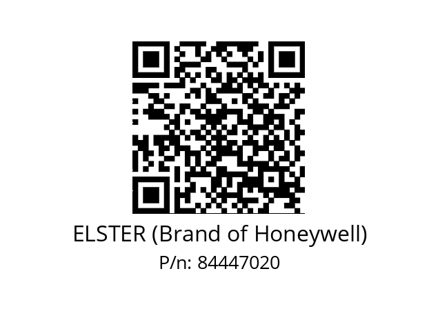   ELSTER (Brand of Honeywell) 84447020