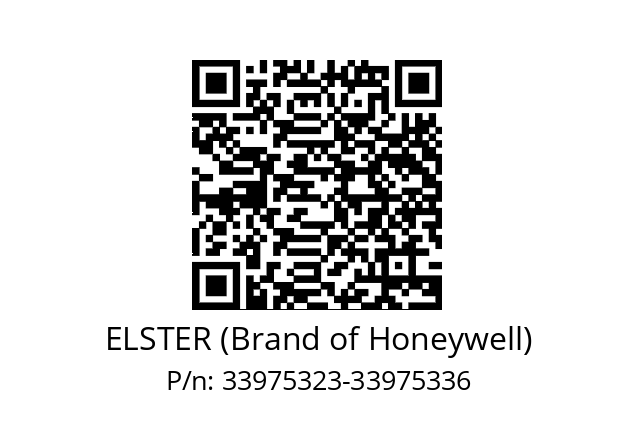   ELSTER (Brand of Honeywell) 33975323-33975336