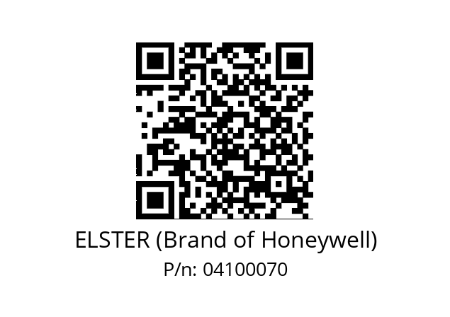   ELSTER (Brand of Honeywell) 04100070