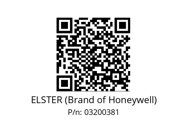   ELSTER (Brand of Honeywell) 03200381