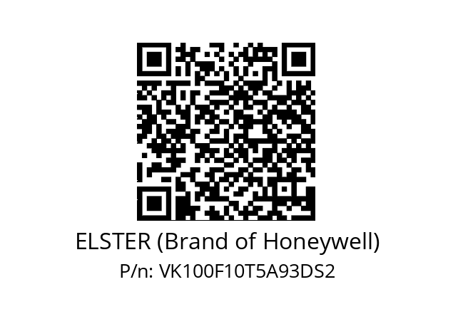   ELSTER (Brand of Honeywell) VK100F10T5A93DS2