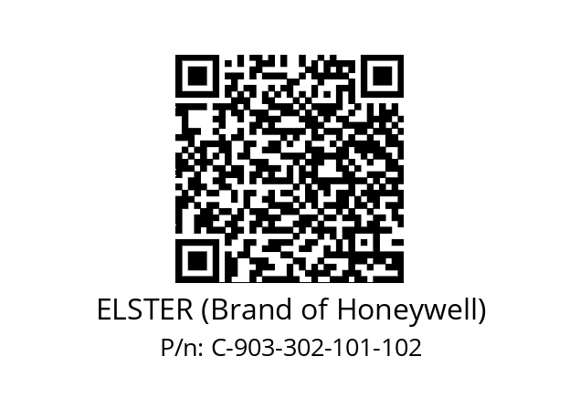   ELSTER (Brand of Honeywell) C-903-302-101-102