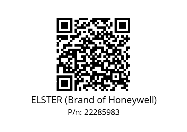   ELSTER (Brand of Honeywell) 22285983