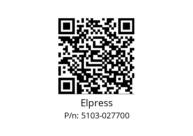  TB9-12 Elpress 5103-027700