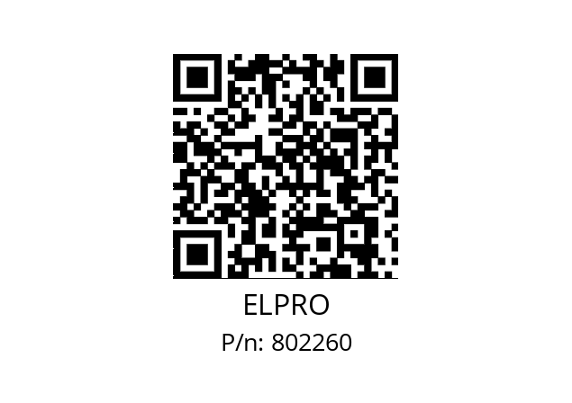   ELPRO 802260