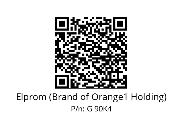   Elprom (Brand of Orange1 Holding) G 90K4