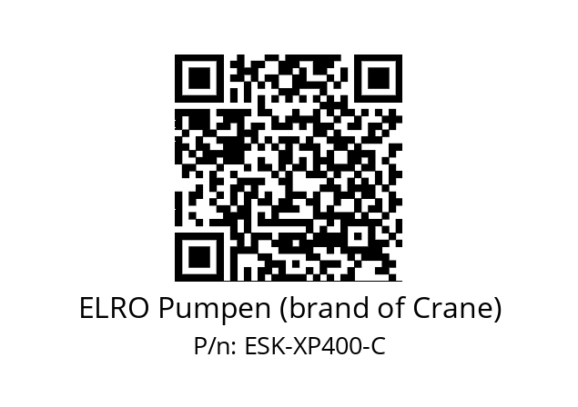   ELRO Pumpen (brand of Crane) ESK-XP400-C