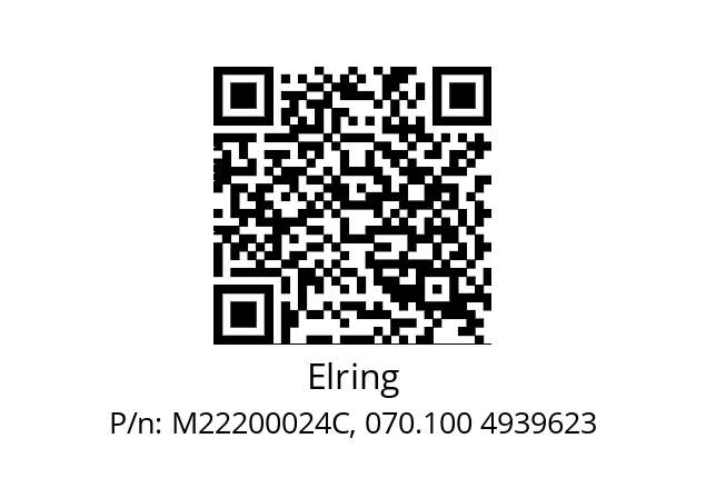   Elring M22200024C, 070.100 4939623