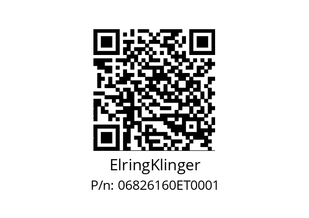   ElringKlinger 06826160ET0001