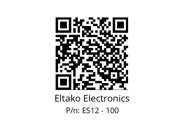   Eltako Electronics ES12 - 100