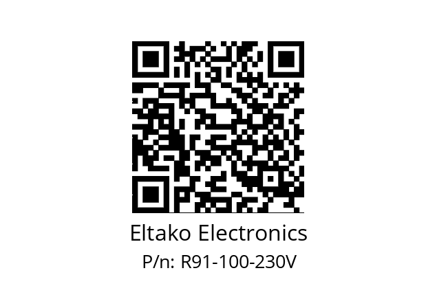   Eltako Electronics R91-100-230V