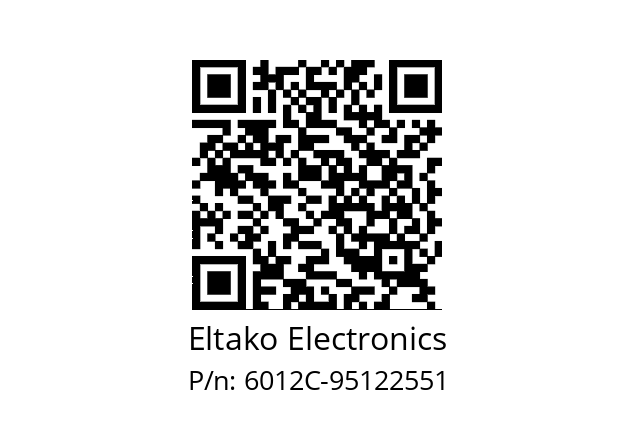   Eltako Electronics 6012C-95122551