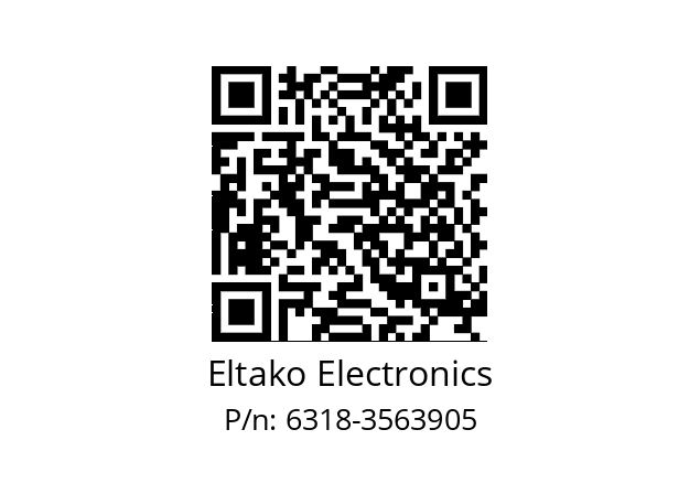   Eltako Electronics 6318-3563905