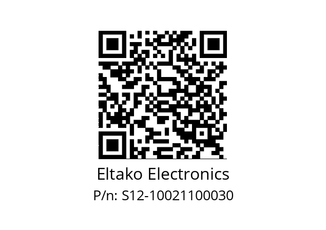   Eltako Electronics S12-10021100030