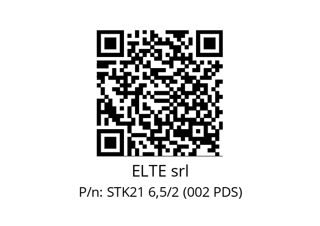   ELTE srl STK21 6,5/2 (002 PDS)