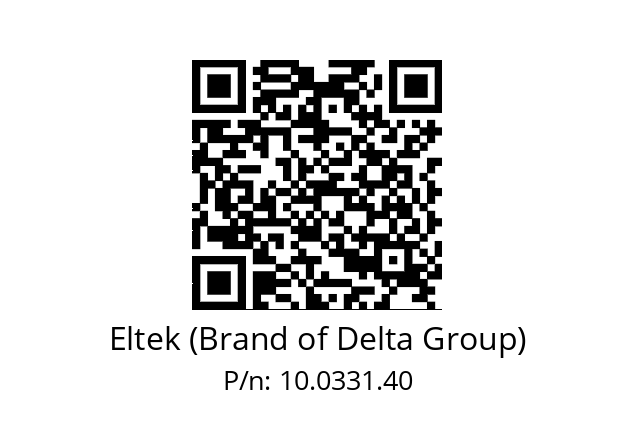   Eltek (Brand of Delta Group) 10.0331.40