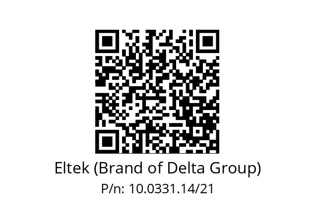   Eltek (Brand of Delta Group) 10.0331.14/21