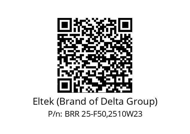   Eltek (Brand of Delta Group) BRR 25-F50,2510W23