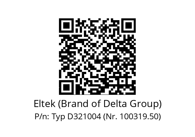   Eltek (Brand of Delta Group) Typ D321004 (Nr. 100319.50)