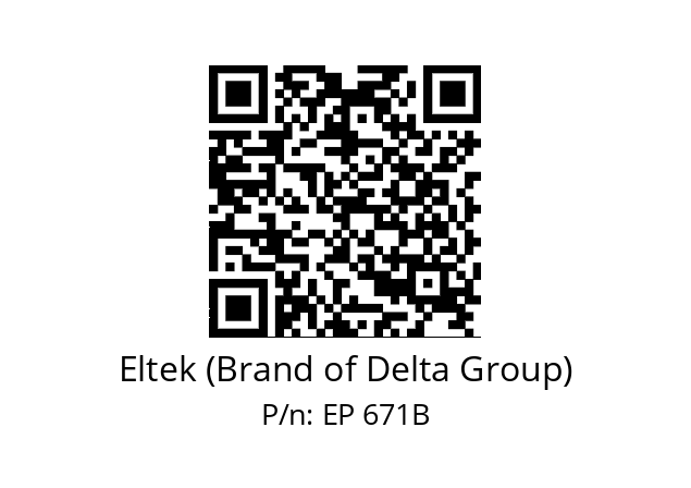   Eltek (Brand of Delta Group) EP 671B