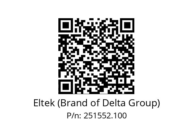   Eltek (Brand of Delta Group) 251552.100