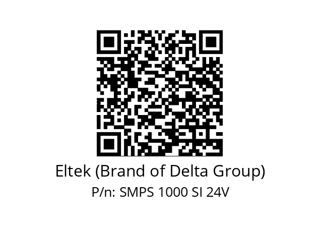   Eltek (Brand of Delta Group) SMPS 1000 SI 24V