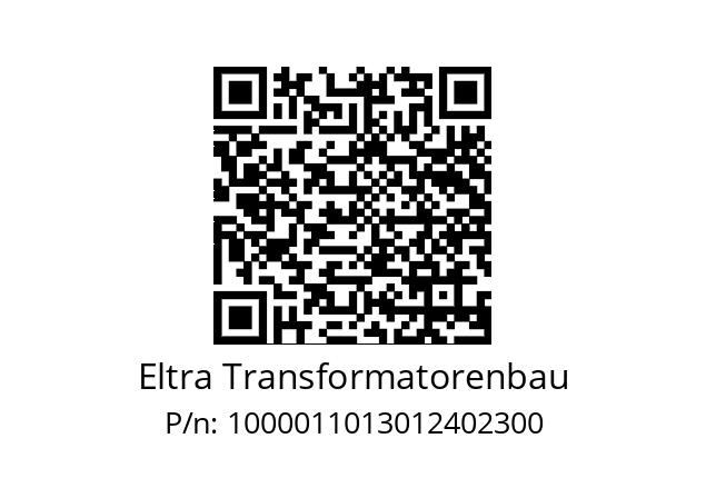   Eltra Transformatorenbau 1000011013012402300