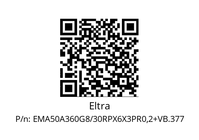   Eltra EMA50A360G8/30RPX6X3PR0,2+VB.377