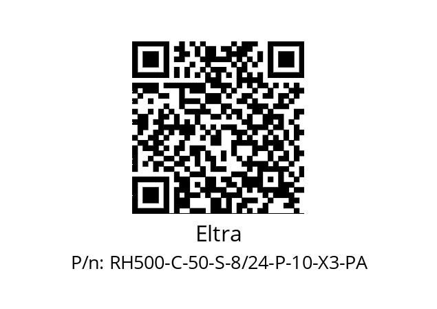   Eltra RH500-C-50-S-8/24-P-10-X3-PA