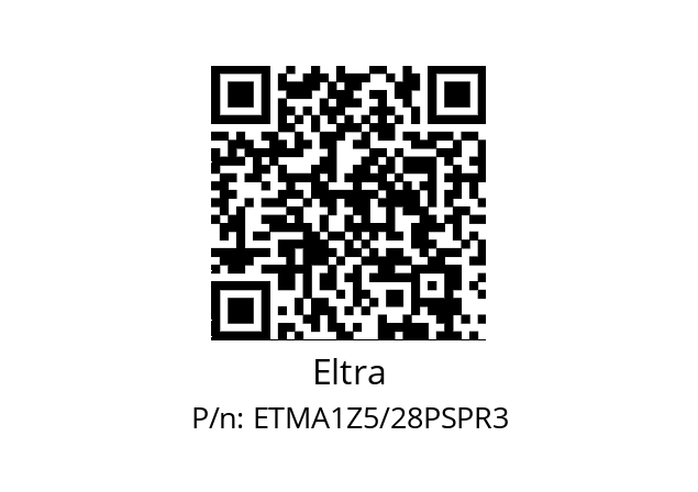   Eltra ETMA1Z5/28PSPR3