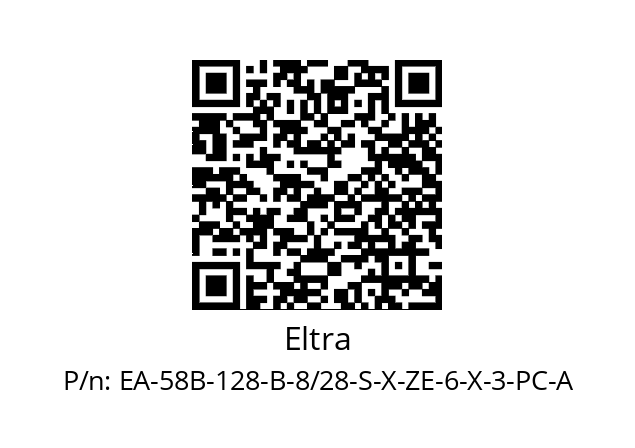   Eltra EA-58B-128-B-8/28-S-X-ZE-6-X-3-PC-A