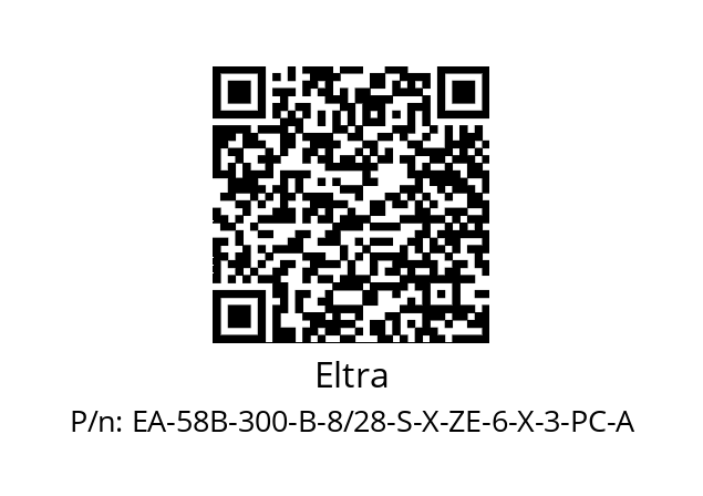   Eltra EA-58B-300-B-8/28-S-X-ZE-6-X-3-PC-A