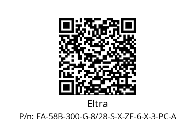   Eltra EA-58B-300-G-8/28-S-X-ZE-6-X-3-PC-A