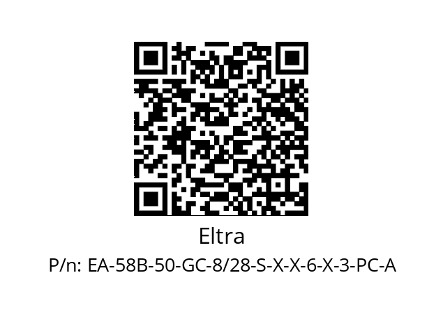   Eltra EA-58B-50-GC-8/28-S-X-X-6-X-3-PC-A