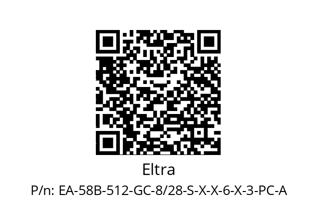   Eltra EA-58B-512-GC-8/28-S-X-X-6-X-3-PC-A