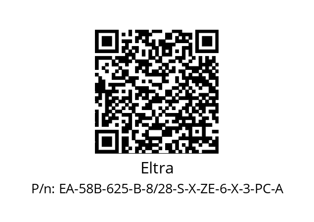   Eltra EA-58B-625-B-8/28-S-X-ZE-6-X-3-PC-A