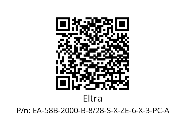   Eltra EA-58B-2000-B-8/28-S-X-ZE-6-X-3-PC-A