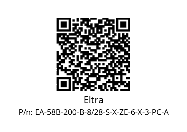   Eltra EA-58B-200-B-8/28-S-X-ZE-6-X-3-PC-A