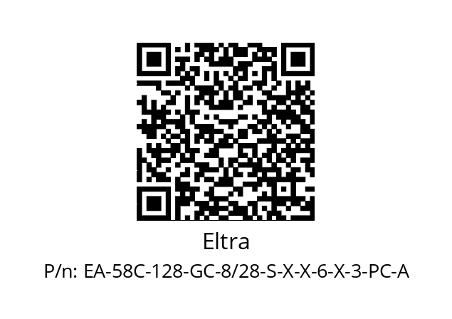   Eltra EA-58C-128-GC-8/28-S-X-X-6-X-3-PC-A