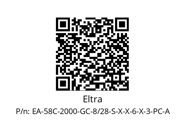   Eltra EA-58C-2000-GC-8/28-S-X-X-6-X-3-PC-A