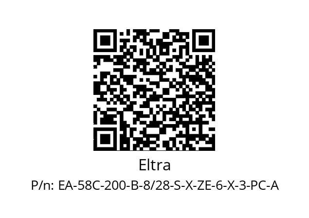   Eltra EA-58C-200-B-8/28-S-X-ZE-6-X-3-PC-A