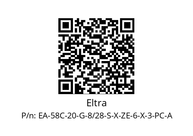   Eltra EA-58C-20-G-8/28-S-X-ZE-6-X-3-PC-A