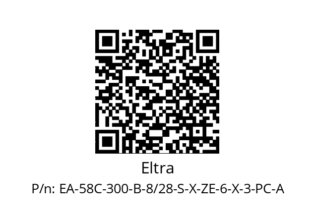   Eltra EA-58C-300-B-8/28-S-X-ZE-6-X-3-PC-A