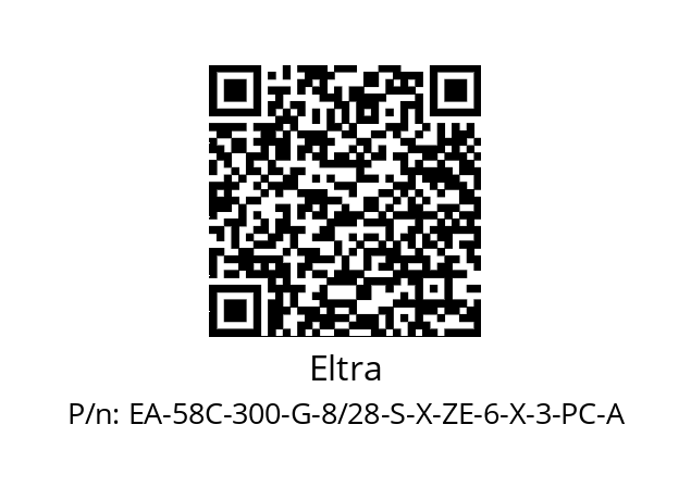   Eltra EA-58C-300-G-8/28-S-X-ZE-6-X-3-PC-A