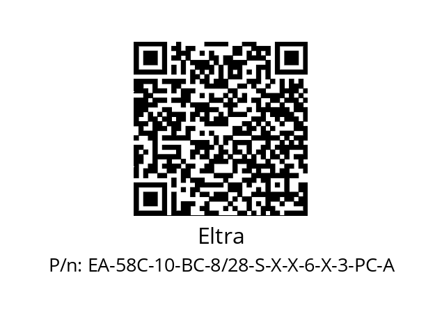   Eltra EA-58C-10-BC-8/28-S-X-X-6-X-3-PC-A