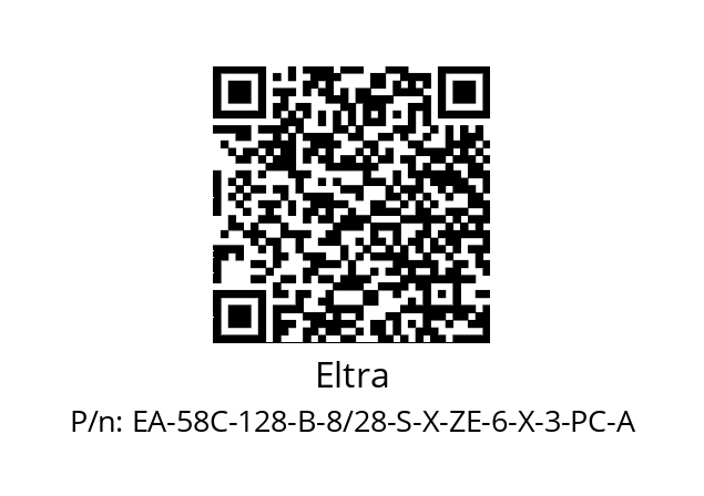   Eltra EA-58C-128-B-8/28-S-X-ZE-6-X-3-PC-A